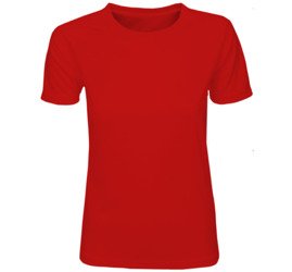 Koszulka T-shirt CERVA SURMA LADY - czerwona