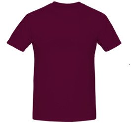Koszulka T-shirt Cerva Teesta - bordowa